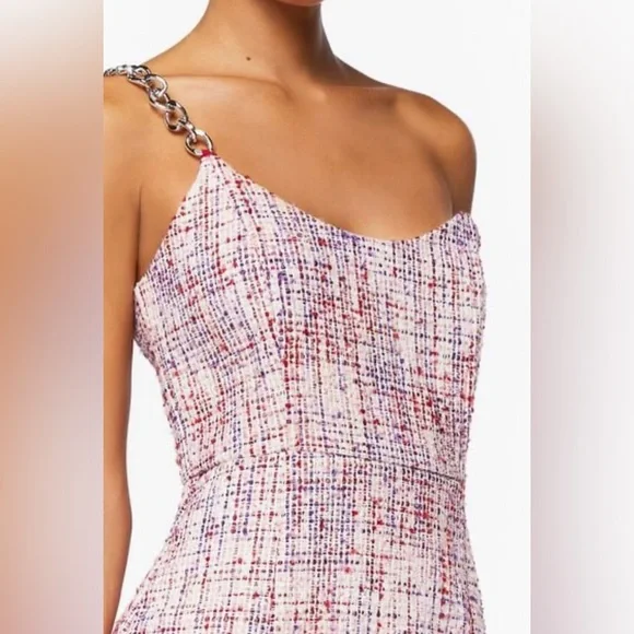 FOREVER 21 Tweed One Shoulder Mini Dress SZ Small
New With Tags - Picture 5 of 11